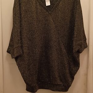Milky Way Gold and Black Sweater